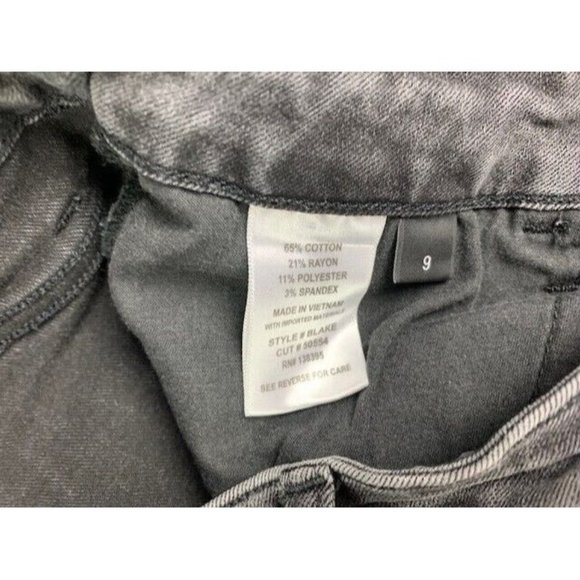 Carly Jeans Size 9 Womens Blake Stretch Mid Rise Skinny Distressed - Picture 4 of 5